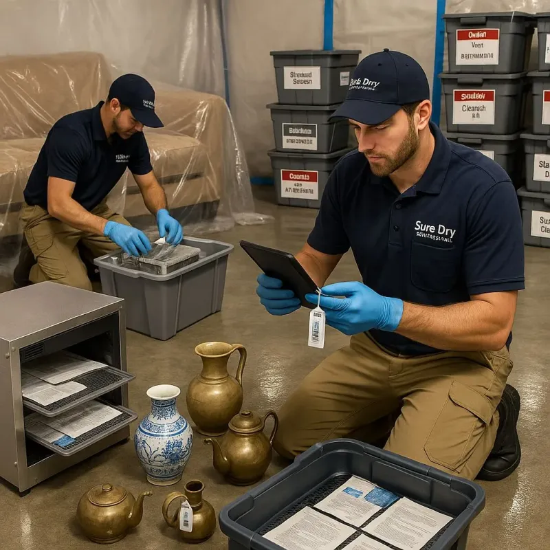 Content Protection and Restoration process in East End, AR