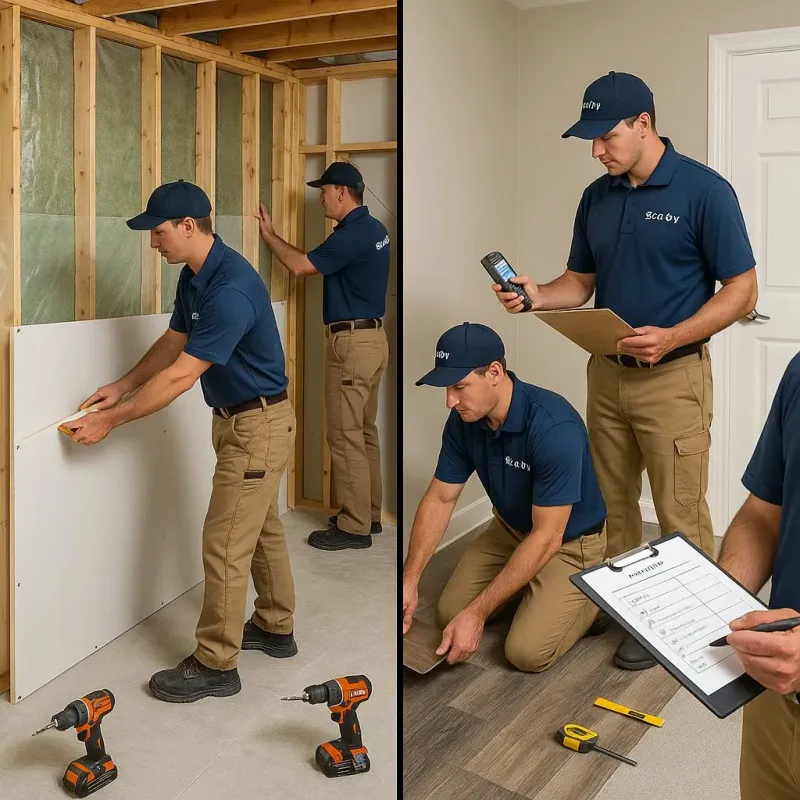 Repairs and Reconstruction process in East End, AR