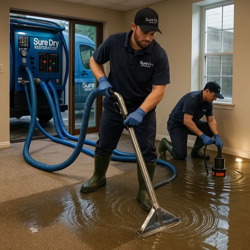 Water Extraction and Removal process in East End, AR